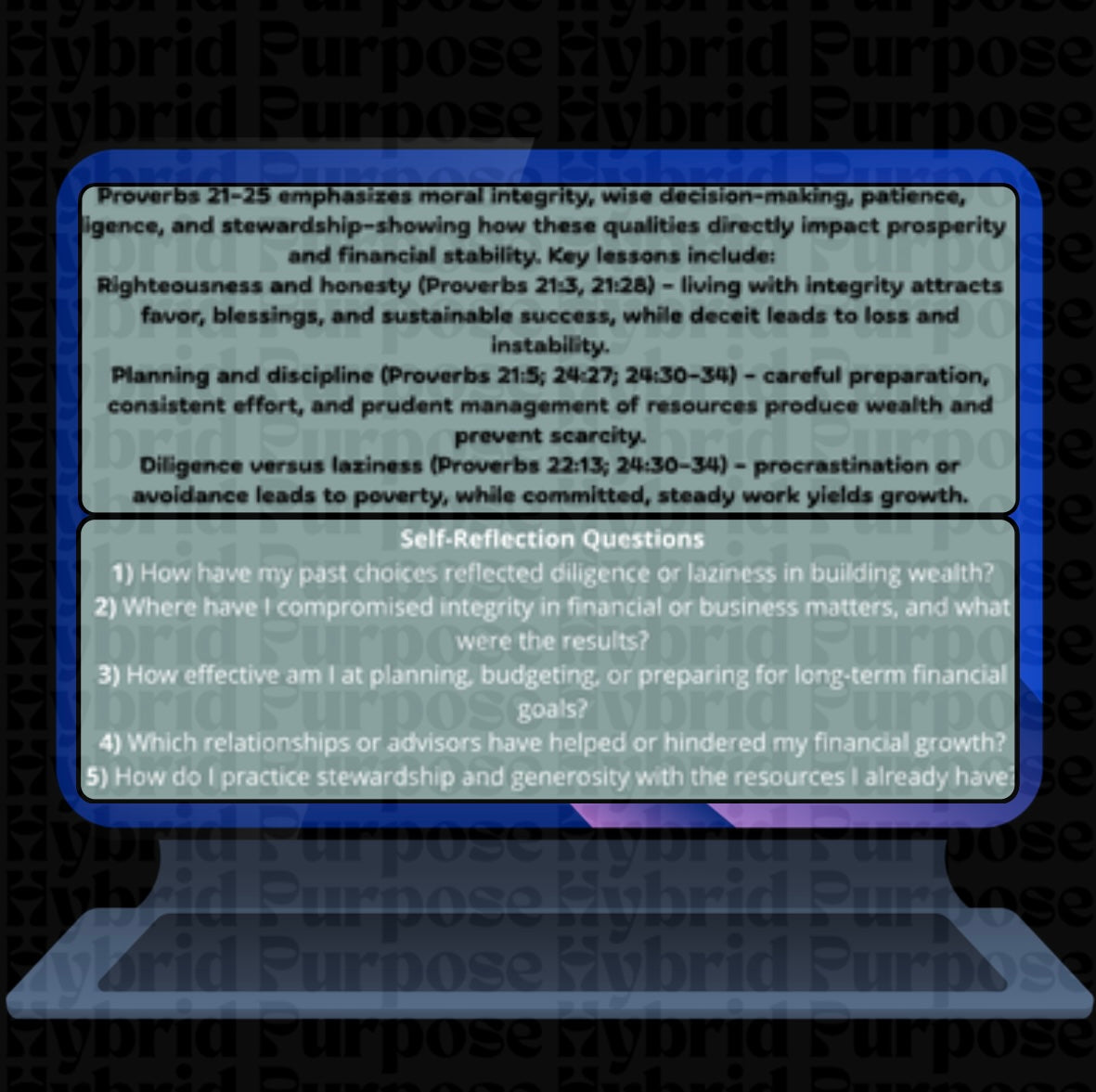 Deluxe** 31 Days of Wisdom & Wealth Proverbs Journal