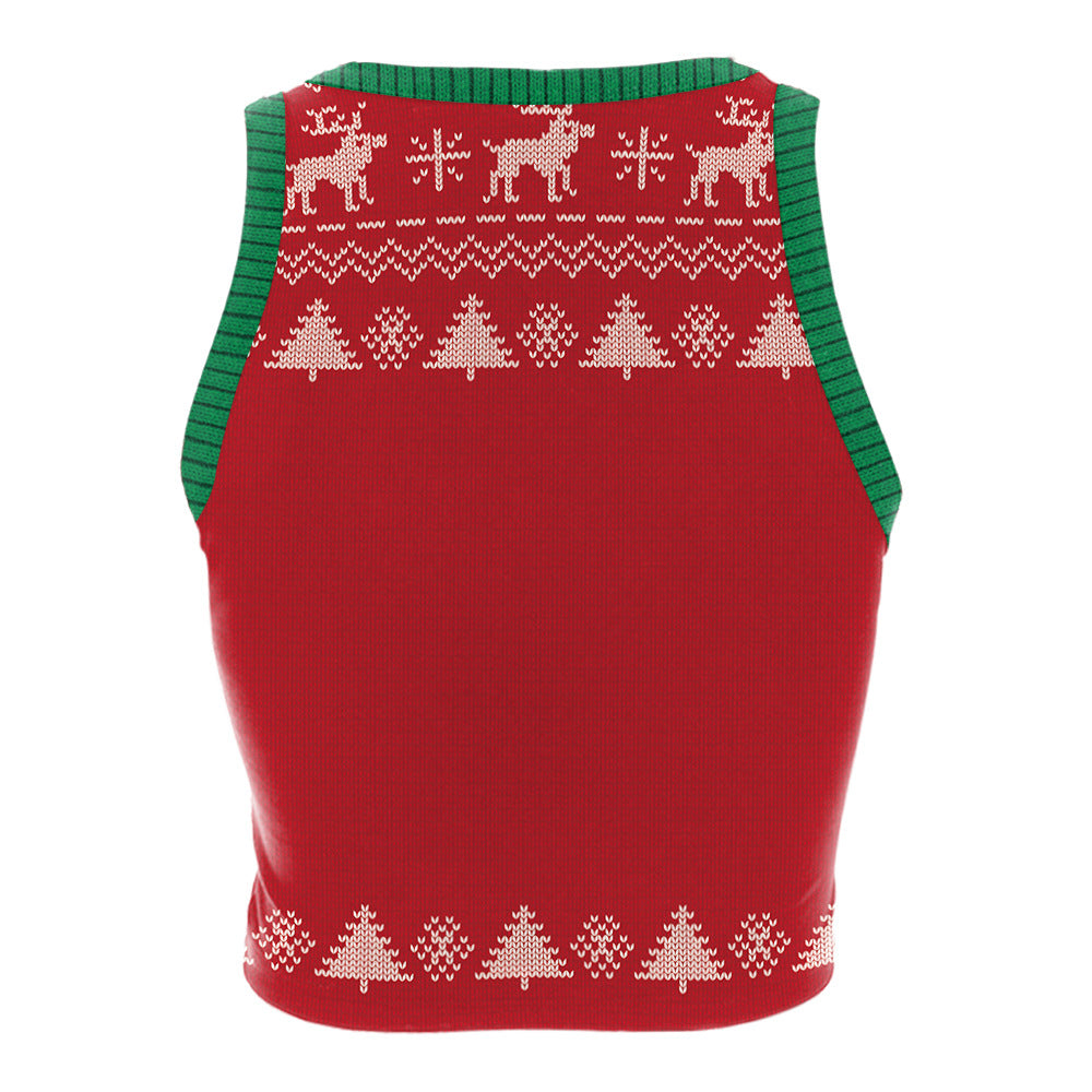 Christmas clothing vest top